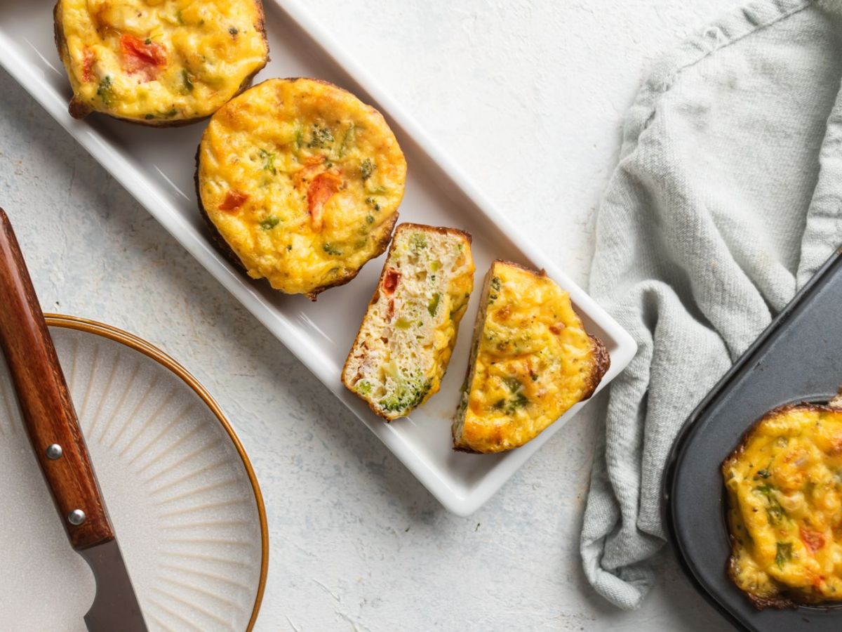 Egg Recipes for Breakfast Picture of Slender Kitchen Cottage Cheese Omelet Muffins